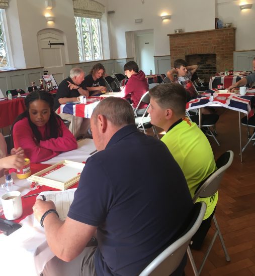 Image of players all playing the Fyzuntu Dice Burger game for whom it is all about fun.